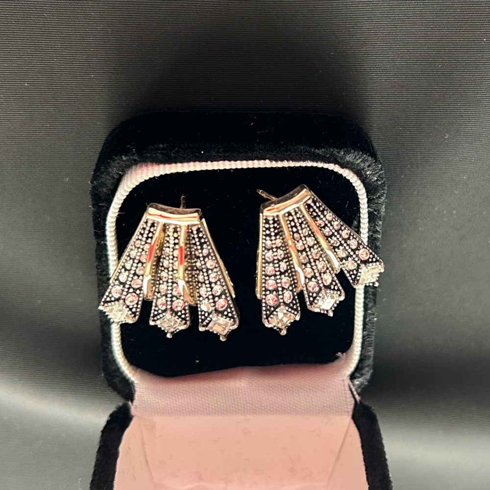 LULU FROST FAN EARRINGS